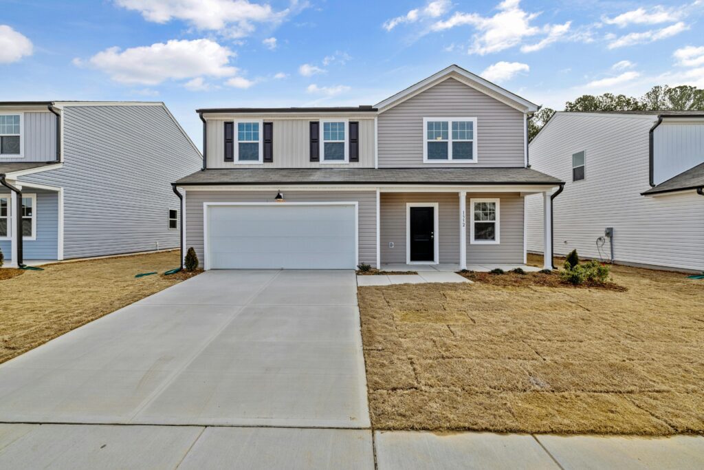 concrete driveway