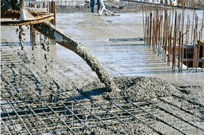 rebar on concrete